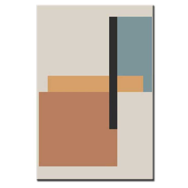 Malen nach Zahlen Kunst Minimalismus Rechtecke Kreativ