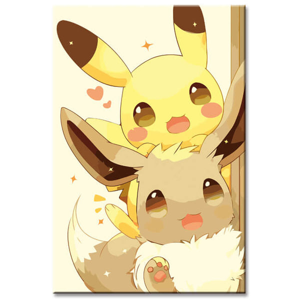 Malen nach Zahlen Raichu - Pokémon