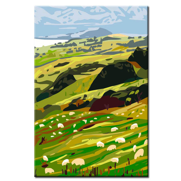 Malen nach Zahlen Kunst Landschaft