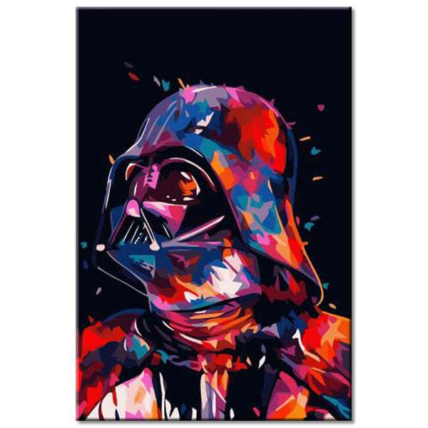 Malen nach Zahlen Star Wars Aquarell