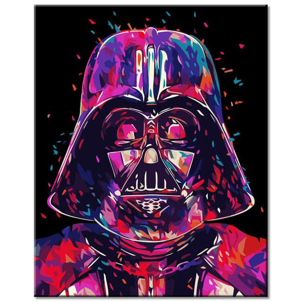 Malen nach Zahlen Darth Vader Star Wars