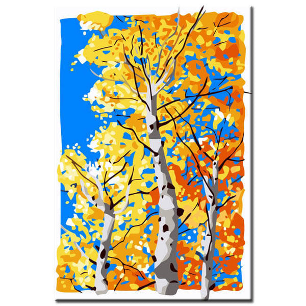 Malen nach Zahlen Kunst Natur