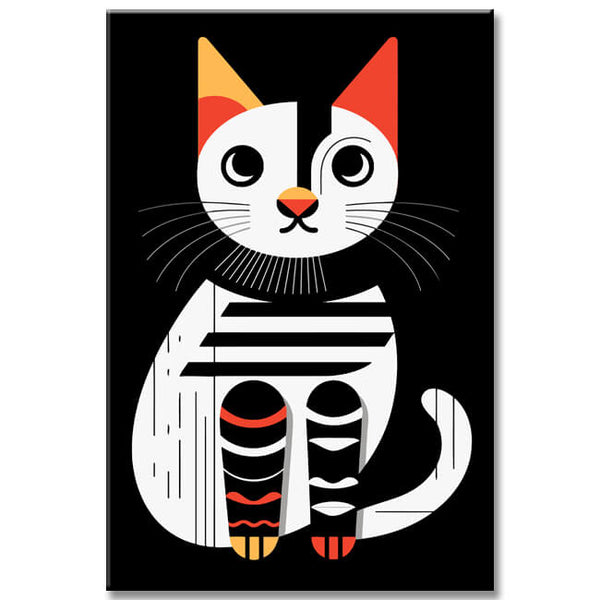 Katze Kindermotiv Malen nach Zahlen 