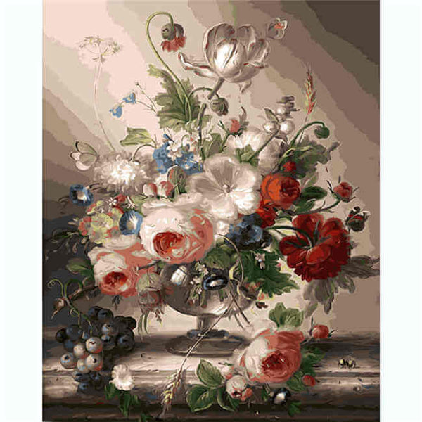 Malen nach zahlen rosenstrauss