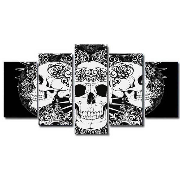 malen-nach-zahlen-halloween-totenkopf-5-teilig