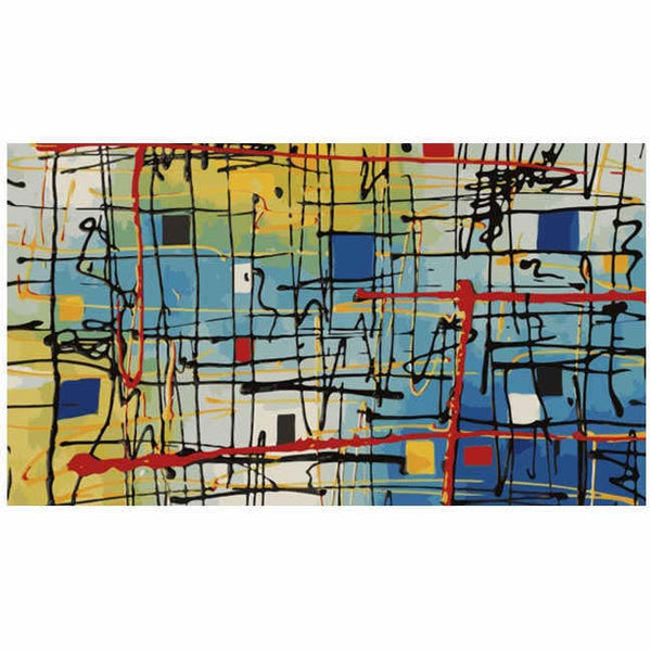 Malen nach Zahlen Moderne Kunst 